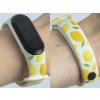 Náhradní náramek Mi band 3/4/5/6 Citron bílý