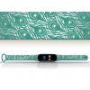 Náhradní náramek Mi band 3/4/5/6 Paví pera bílý