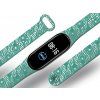 Náhradní náramek Mi band 3/4/5/6 Paví pera bílý