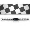 Náhradní náramek Mi band 3/4/5/6 Šachovnice náramek bílý
