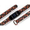 Náhradní náramek Mi band 3/4/5/6 Lišky černý