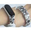 Náhradní náramek Mi band 3/4/5/6 Víry bílý