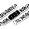 Náhradní náramek Mi band 3/4/5/6 Víry bílý