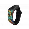 Náhradní náramek Mi band 3/4/5/6/7 Barevné vlnyNáhradní náramek Mi band 3/4/5/6 Barevné vlny černý