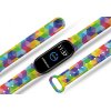 Náhradní náramek Mi band 3/4/5/6 Hexagon bílý