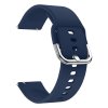 Jednobarevný řemínek s přezkovým zapínáním 20mm3 Midnight Blue