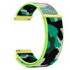 Nylonový řemínek kamufláž 22mm3 Fluroescent Green