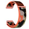 Nylonový řemínek kamufláž 22mm4 Orange Camou
