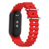 Vroubkovaný náramek s přezkou Mi Band 8