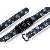 Náhradní náramek Mi band 3/4/5/6/7 Modré lebkyA23UC