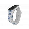 Náhradní náramek Mi band 3/4/5/6/7 Modré lebkyA23 WHT