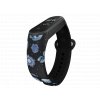 Náhradní náramek Mi band 3/4/5/6/7 Modré lebkyA23 BLK