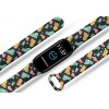 Náhradní náramek Mi band 3/4/5/6 Kočky černý