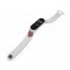 Náhradní náramek Mi band 3/4/5/6 Vlk bílý