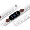 Náhradní náramek Mi band 3/4/5/6 Vlk bílý