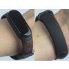 Náhradní náramek Mi band 3/4/5/6 Vlk černý