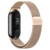Milánský tah magnetické zapínání Mi Band 86 Rose Gold