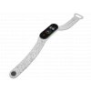 Náhradní náramek Mi band 3/4/5/6 Čmáranice bílý