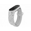Náhradní náramek Mi band 3/4/5/6 Čmáranice bílý