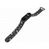 Náhradní náramek Mi band 3/4/5/6 Jehličí černý