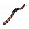 Náhradní náramek Mi band 3/4/5/6/7 Bonbony červenéNáhradní náramek Mi band 3/4/5/6 Bonbony červené černý