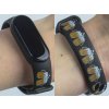 Náhradní náramek Mi band 3/4/5/6 Pivo černý