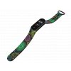 Náhradní náramek Mi band 3/4/5/6/7 Barevné kytkyZ51 BLK O