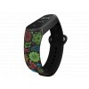 Náhradní náramek Mi band 3/4/5/6/7 Barevné květinyNáhradní náramek Mi band 3/4/5/6  Barevné květiny černý