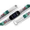 Náhradní náramek Mi band 3/4/5/6 Zamilovaný pár bílý