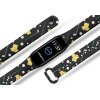 Náhradní náramek Mi band 3/4/5/6 Golf černý