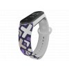 Náhradní náramek Mi band 3/4/5/6 Křížky bílý