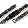 Náhradní náramek Mi band 3/4/5/6 Hokej černý
