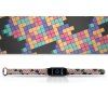 Náhradní náramek Mi band 3/4/5/6 Tetris černý