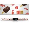Náhradní náramek Mi band 3/4/5/6 Sladkosti bílý