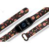 Náhradní náramek Mi band 3/4/5/6 Sladkosti černý