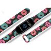 Náhradní náramek Mi band 3/4/5/6 Donut černý