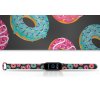 Náhradní náramek Mi band 3/4/5/6 Donut černý