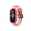 Transparentní silikonový řemínek pro Mi Band 3/4/5/6/7