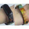 Náhradní náramek Mi band 3/4/5/6 Hasič černý