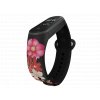 Náhradní náramek Mi band 3/4/5/6 Červená louka černý