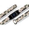 Náhradní náramek Mi band 3/4/5/6/7 Bílá loukaNáhradní náramek Mi band 3/4/5/6 Bílá louka černý