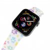 Apple watch řemínek Barevné pacičky bílý