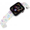 Apple watch řemínek Barevné pacičky bílý