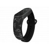 Náhradní náramek Mi band 3/4/5/6 Kniha lásky černý