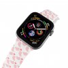 Apple watch řemínek Ptáčci se srdíčkem bílý