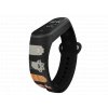 Náhradní náramek Mi band 3/4/5/6 Tlapky high five černý