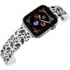 Apple watch řemínek Černobílé listyApple watch Apple watch řemínek Černobílé listy Černobílé listy bílý