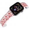 Apple watch řemínek Červené listyApple watch Apple watch řemínek Červené listyČervené listy bílý