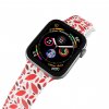 Apple watch řemínek Červené listyApple watch Apple watch řemínek Červené listyČervené listy bílý