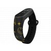 Náhradní náramek Mi band 3/4/5/6 Žluté planetky černý